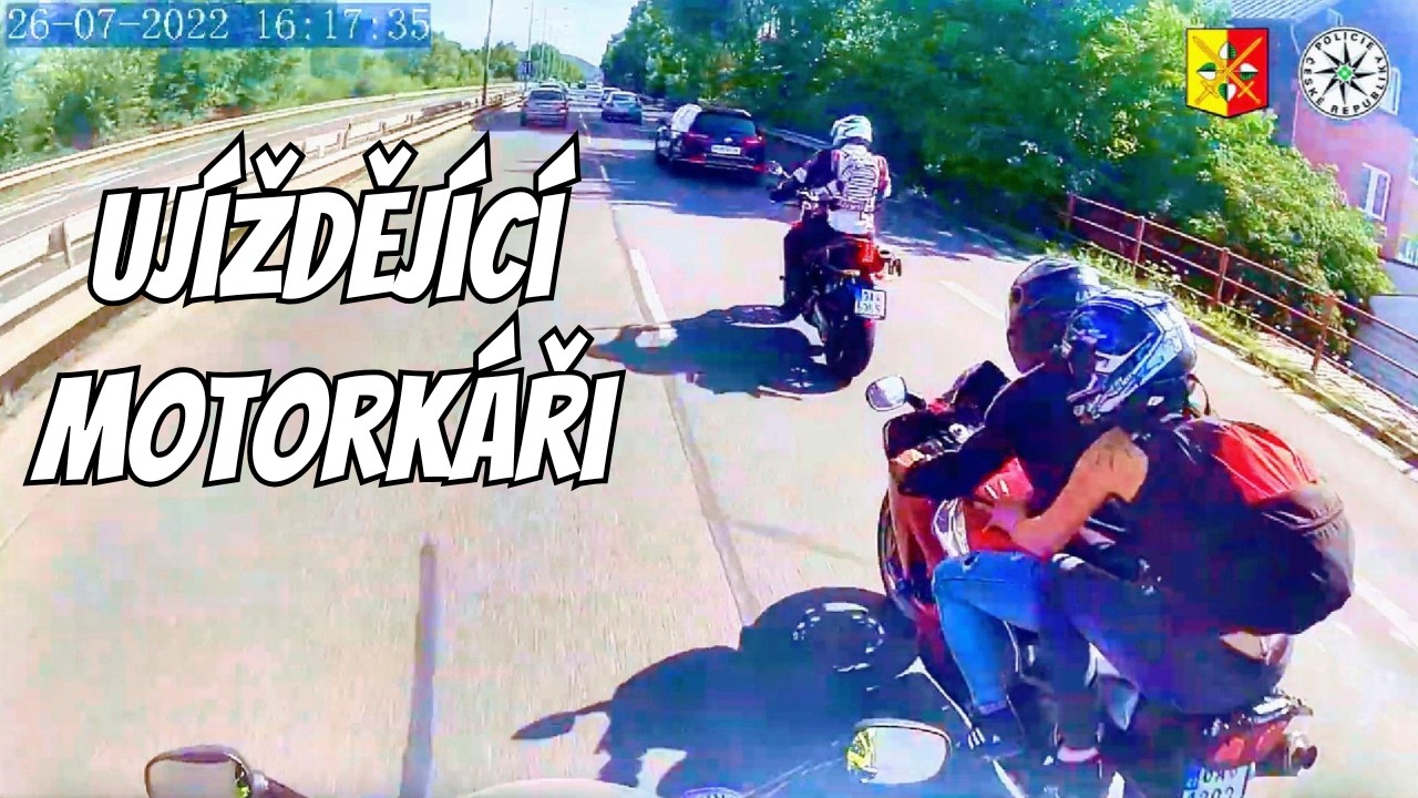 Když Motorkáři Ujíždí Před Policisty