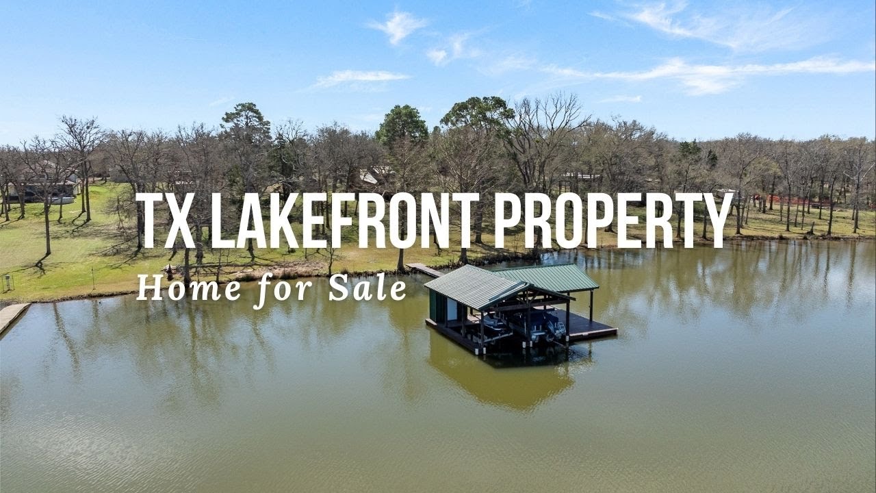 Lakefront Home on Camp Creek Lake | 1.48 Acres with Boathouse & Guest Suite