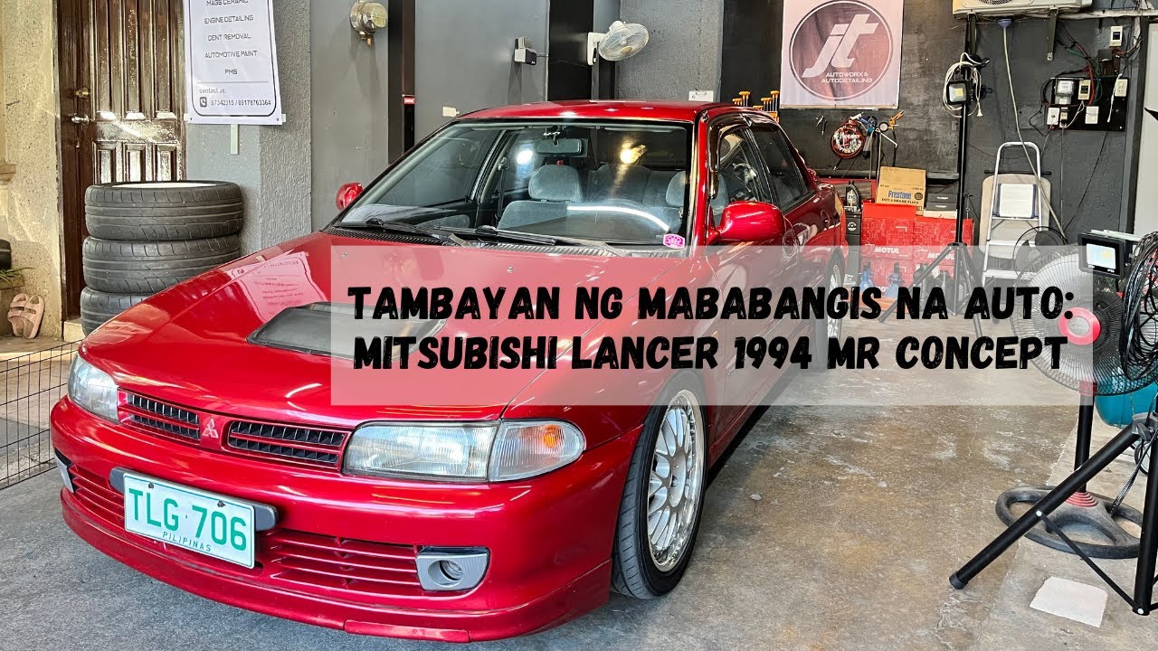 Bangis ng Mitsubishi Lancer 1994 na'to. MR Concept din!