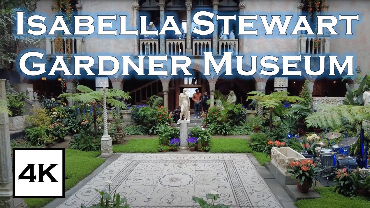 Isabella Stewart Gardner Museum 4K HDR Walkthrough | Boston Art & Garden Tour