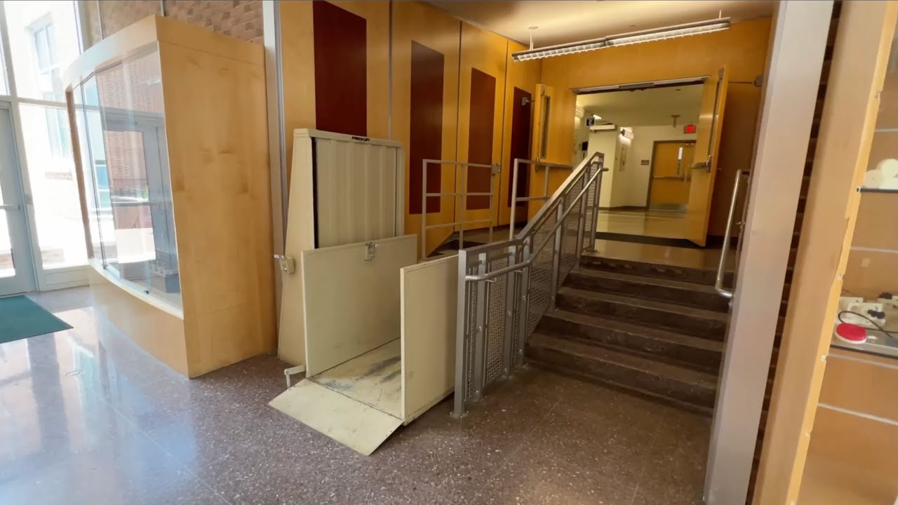 Wonderful Porchlift Wheelchair lift at William and Mary Williamsburg, VA