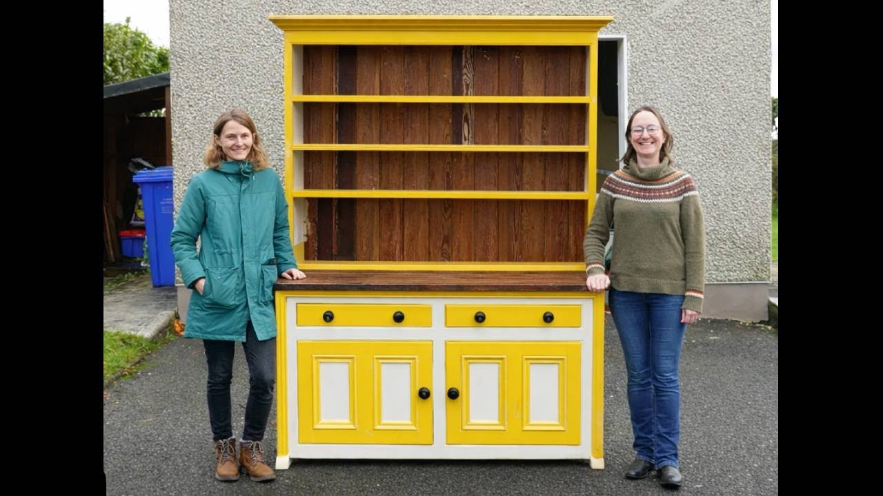 Restoring an Irish Dresser
