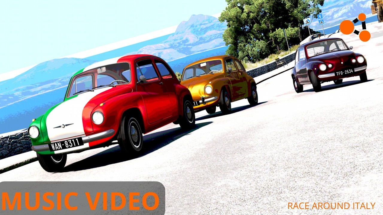 RACE AROUND ITALY | Cinematic Music Video