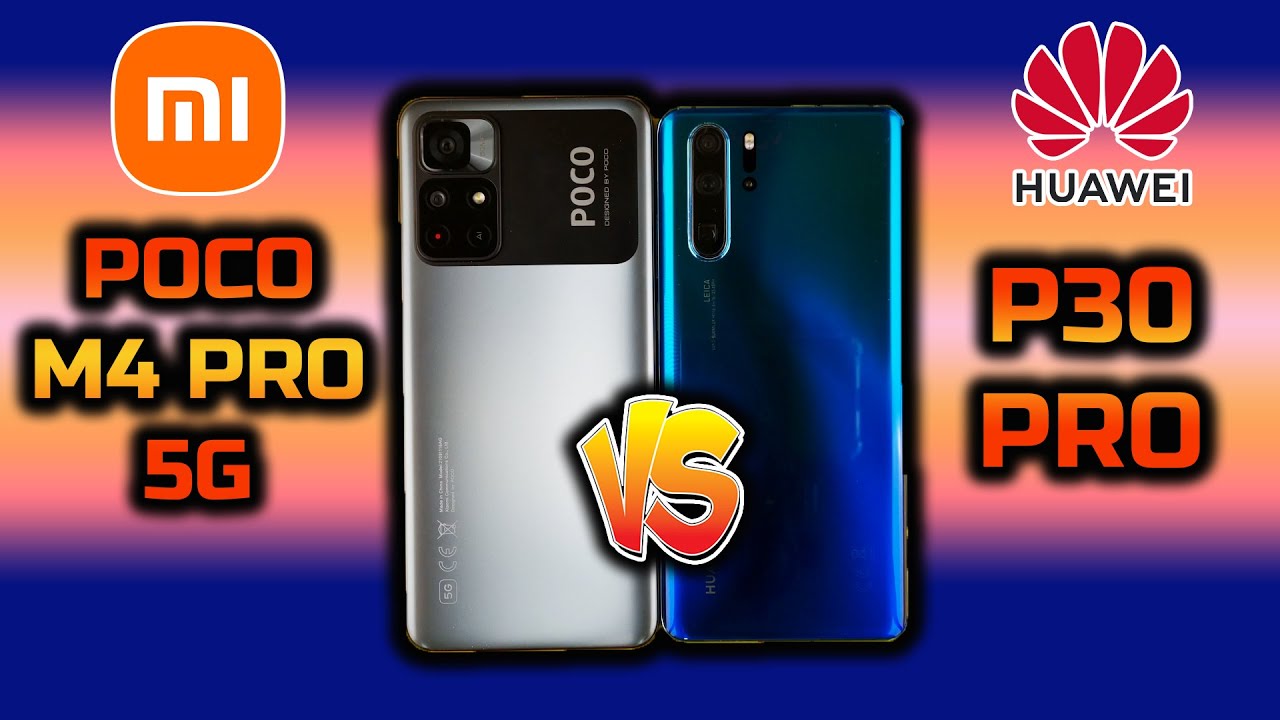 XIAOMI POCO M4 PRO 5G VS HUAWEI P30 PRO SPEED TEST