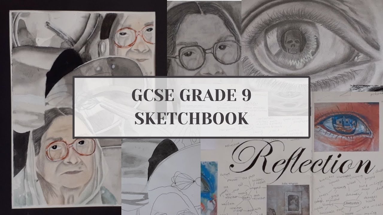 GCSE GRADE 9 FINE ART EXAM SKETCHBOOK