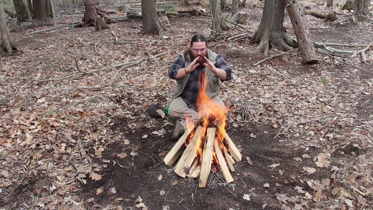 Firemaking Fridays: Tepee Fire