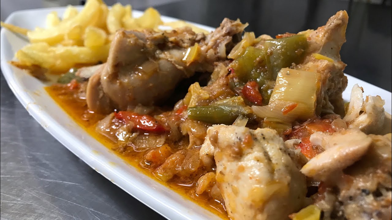 Pollo al chilindrón
