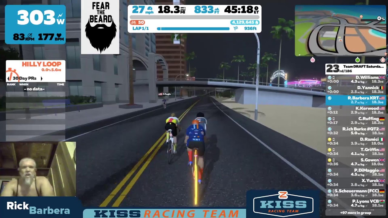 Rick Barbera KRT Reverse KOM