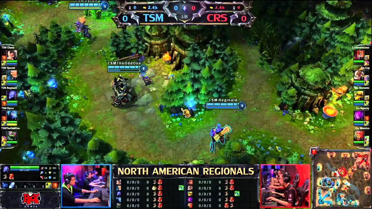 NA Regionals - TSM vs. Curse (Game 1)