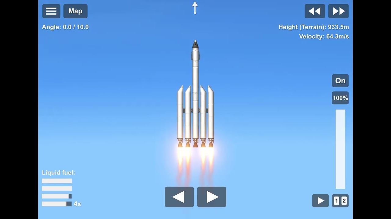 Fat boy VS thin boy going to orbit!!!!!!!!