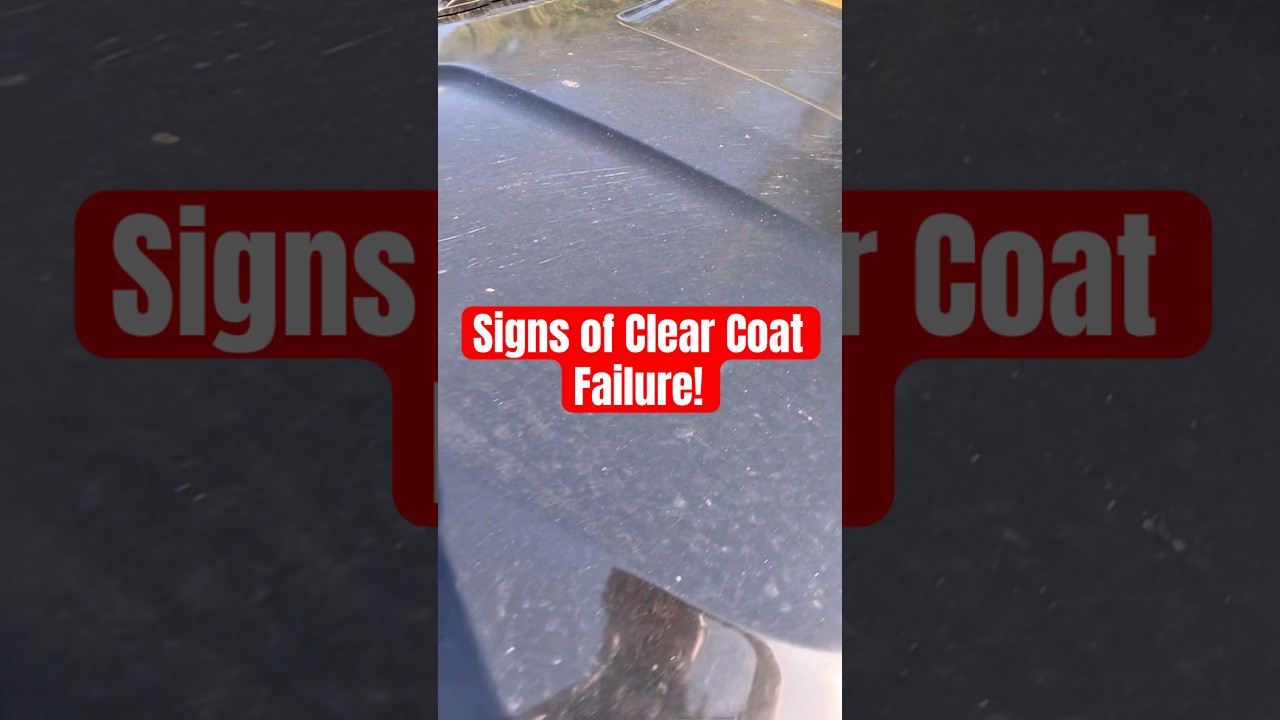 Don&rsquo;t Polish This Car Paint - It&rsquo;s Clear Coat Failure