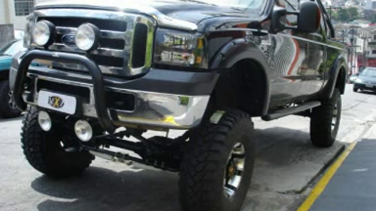 F250 4x4 Lift 11.5 polegadas, Pneus 40 e Rodas 17 - MXV