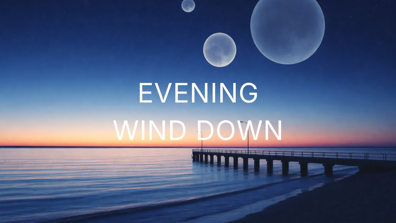 Evening Calm 🌙 Soft Lights After Work | Night Relax Ambient Music