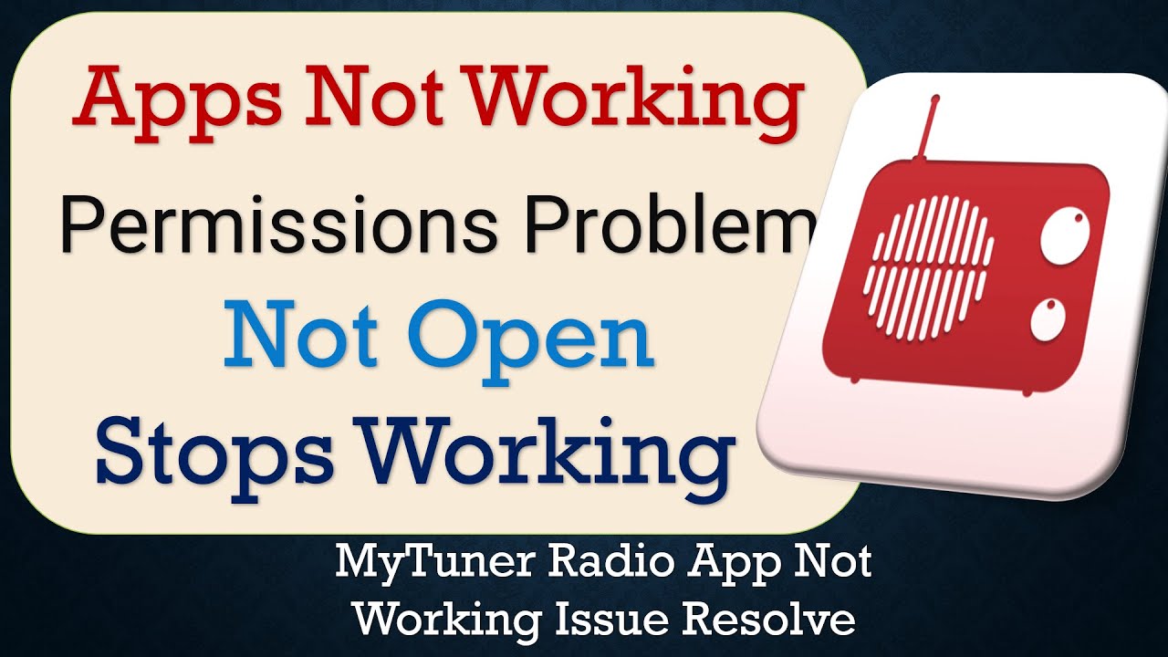 How To Fix MyTuner Radio App not working | Not Open | Space Issue | Network & Permissions Issue