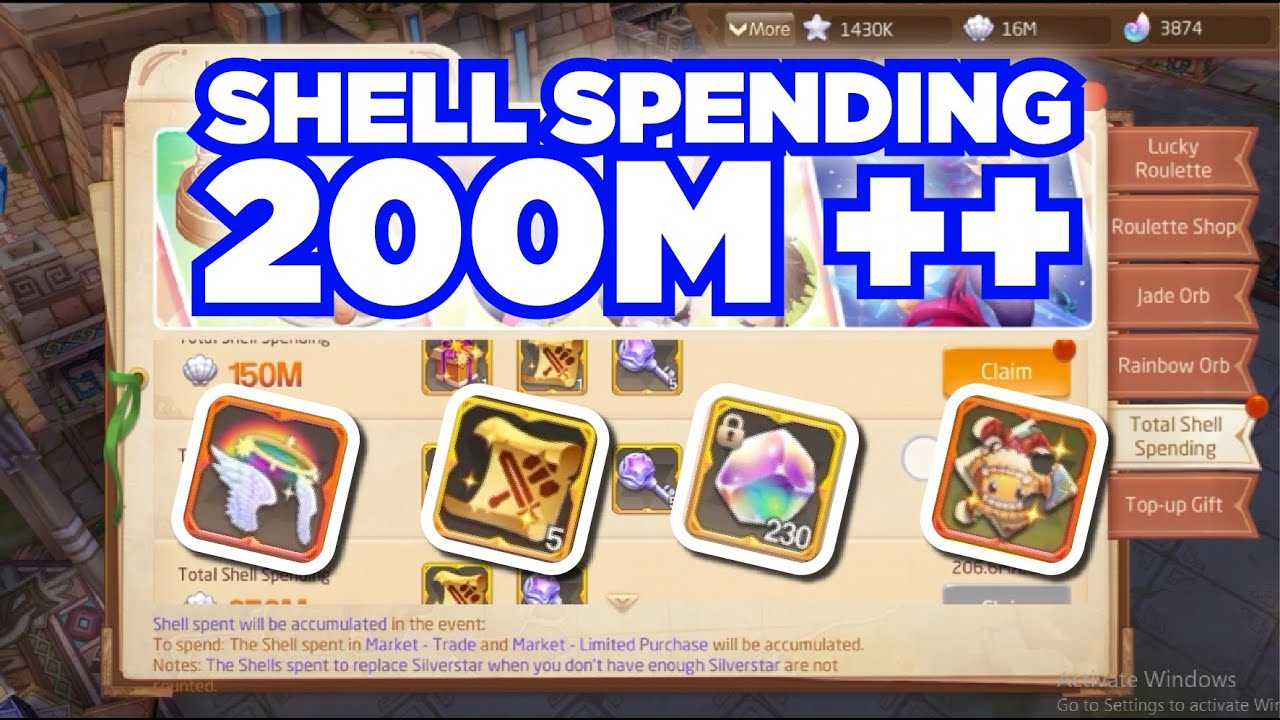 Laplace M / TALES OF WIND | SPENDING 200M++ SHELLS FOR NEW RED HW & MANY MORE