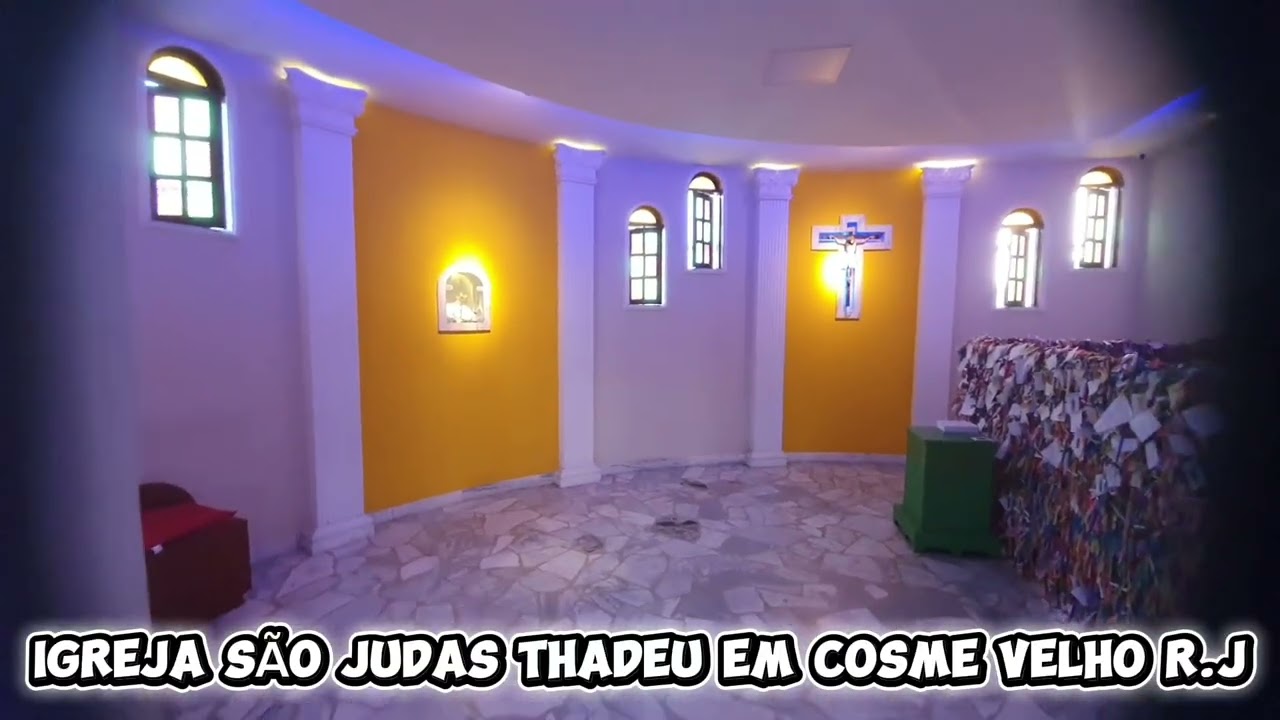 INTERIOR DA IGREJA SÃO JUDAS TADEU COSME VELHO R.J
