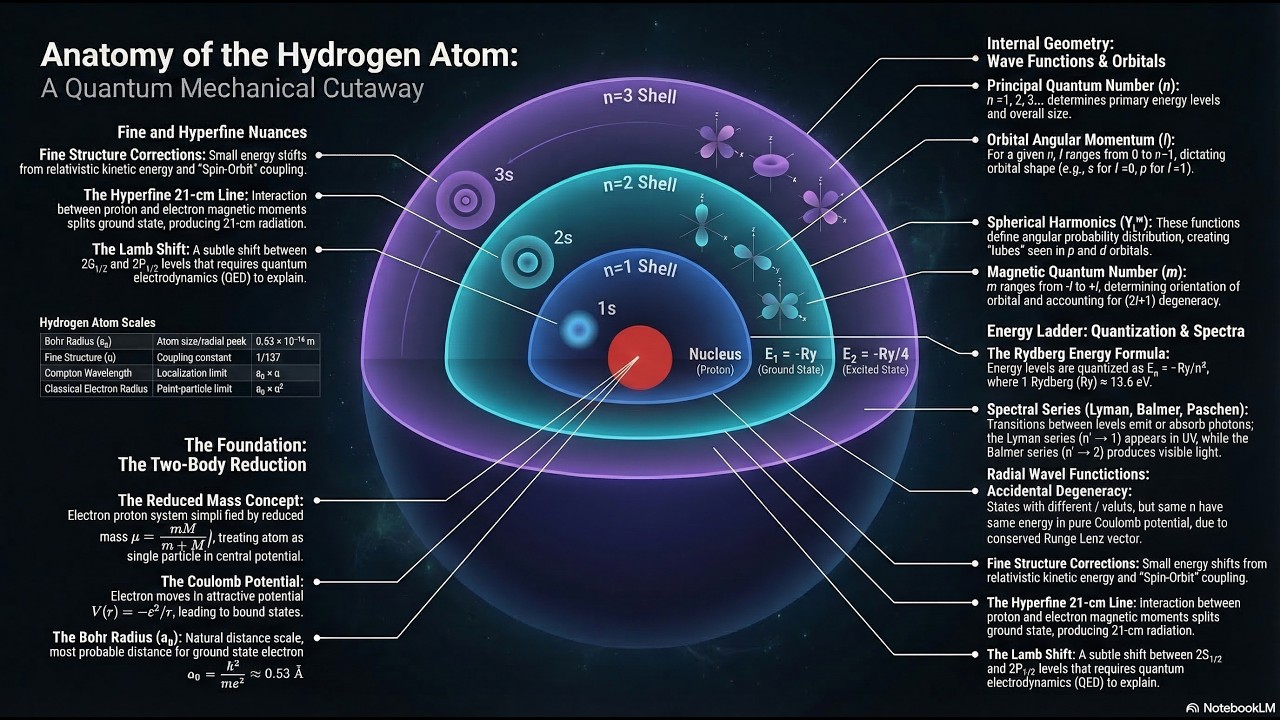 PQM Chapter 13.  The Hydrogen Atom