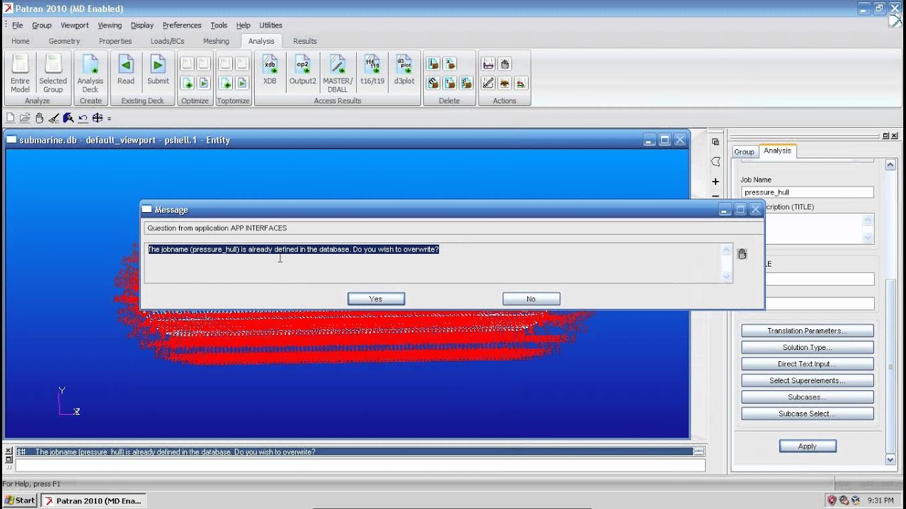 NAS120 Normal Modes and Buckling Analysis - Workshop 15