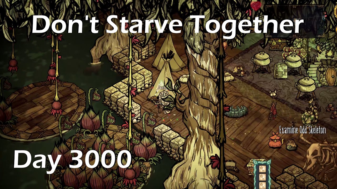[DST] Don't Starve Together - Day 3000 - Base Tour