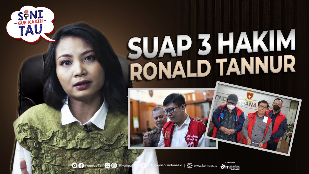 Ronald Tannur Ditangkap Kejagung, Hakim Mahkamah Agung Terima Suap Rp5 Miliar? | SINI GUE KASIH TAU