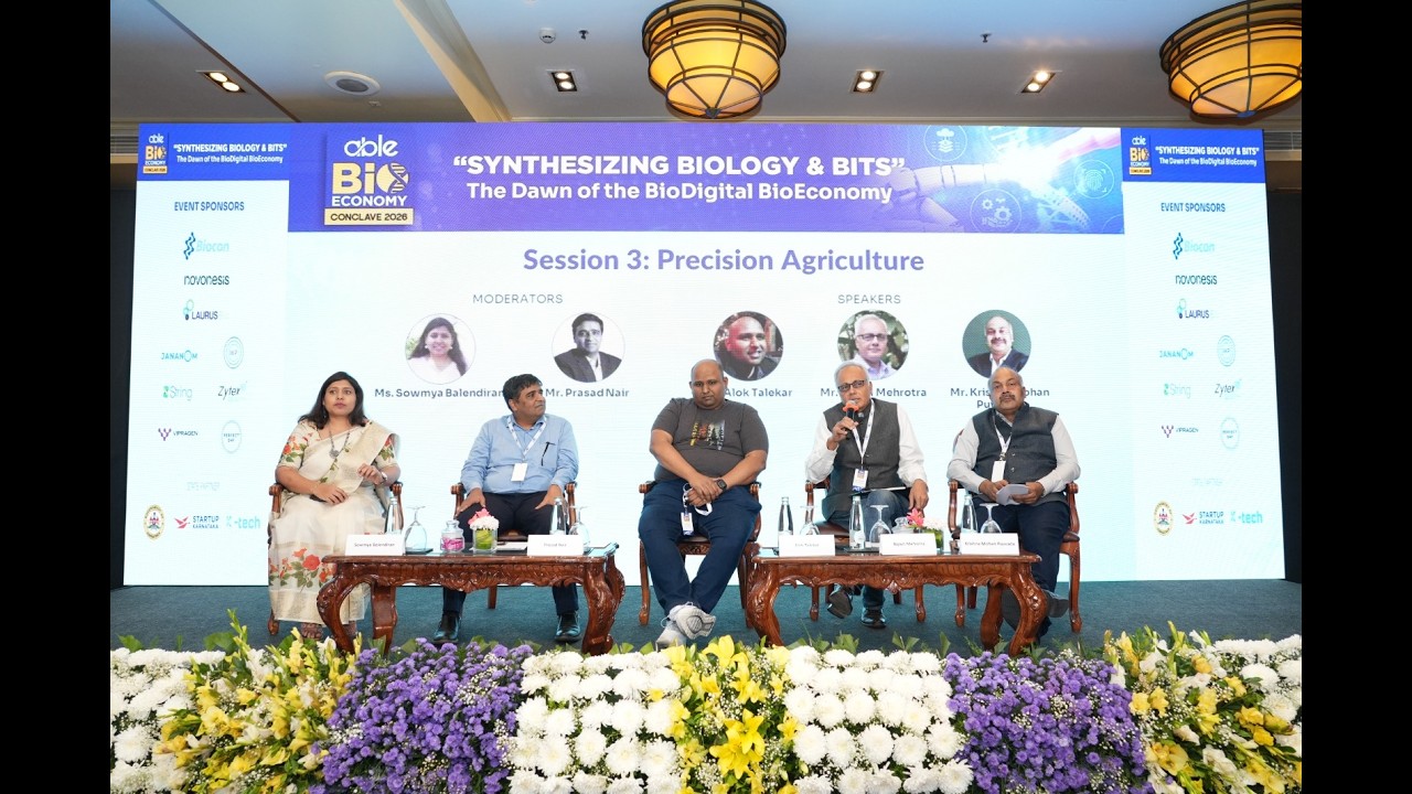ABLE BioEconomy Conclave 2026 - Session 3 ‘Precision Agriculture’