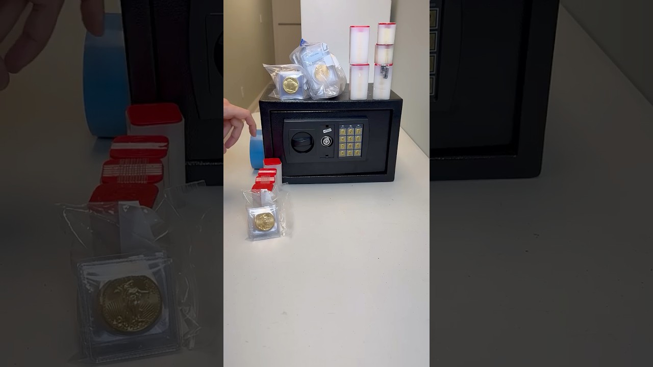 How to Secure Gold Bullion at Home Like a Pro #goldinvestment #goldstorage #goldbullion #shorts