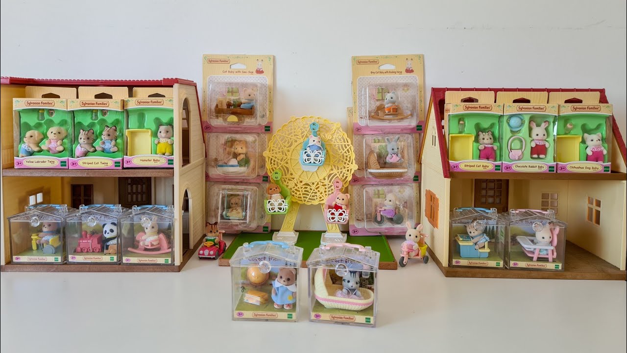 Toda mi colección de bebés Sylvanian Families - Edición especial primer aniversario Youtube!