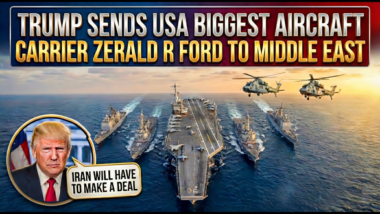 Trump sends second aircraft carrier to Middle East in effort to increase pressure on Iran