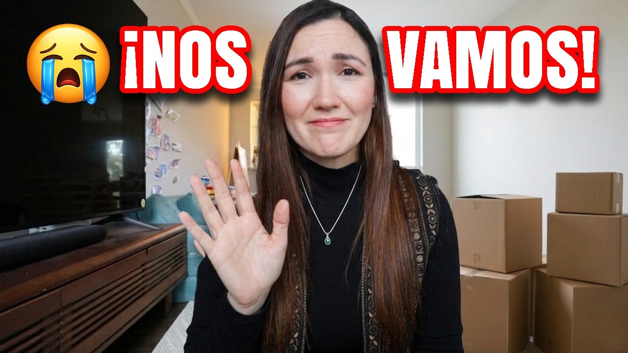 Nos MUDAMOS... justo cuando ya me sentía en casa 🥺