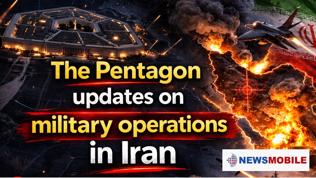 LIVE: Pentagon Press Briefing &mdash; U.S. Military Action in Iran Explained | NewsMobile