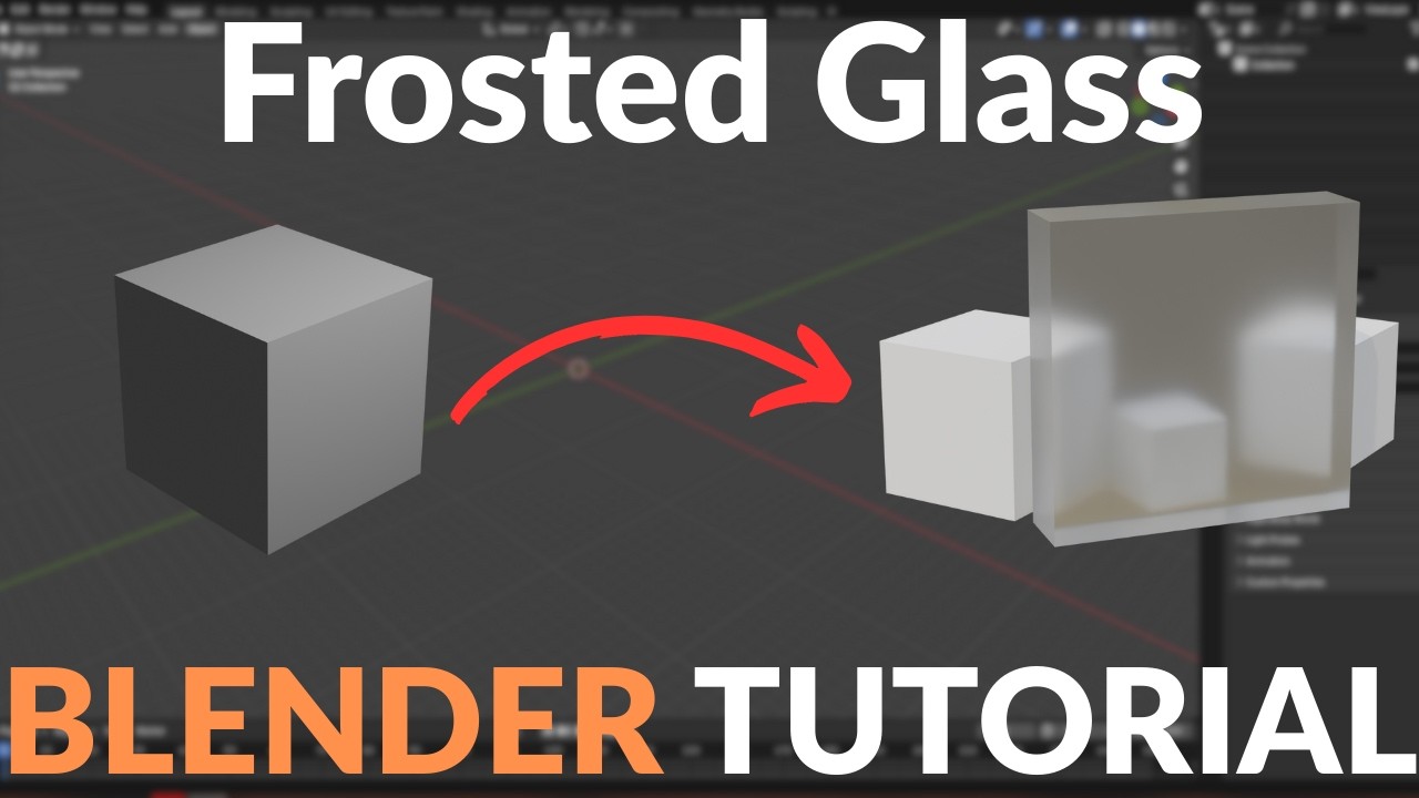 How to Make Frosted Glass in Blender
