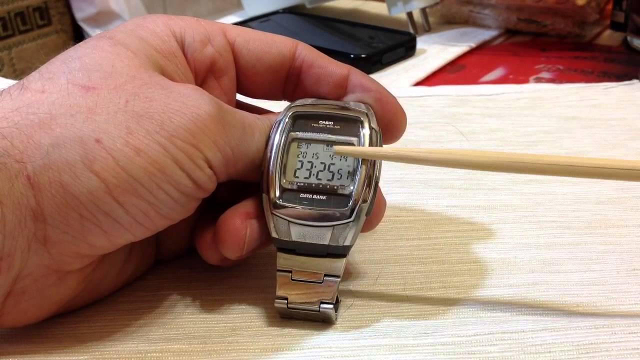 Часы на солнечной батарее Casio DB-E30D-1