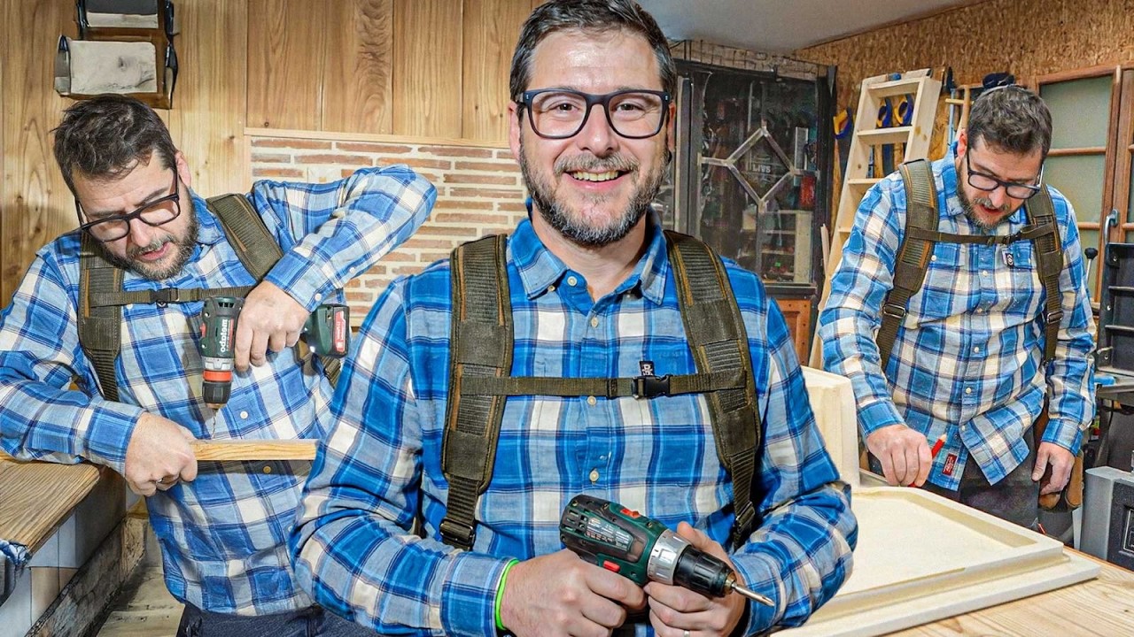 Fabrication d&rsquo;un plan de travail en bois pour l&rsquo;&eacute;vier - EP12