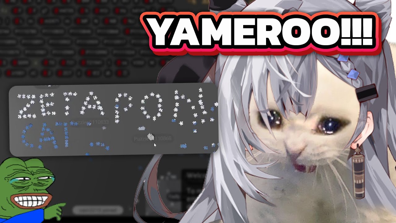 Zeta tried to play puzzle with chat, but...