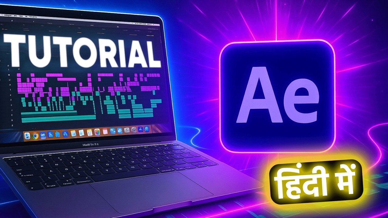 Adobe After Effect Complete Course Tutorial in Hindi in 2025 Master Adobe after effect