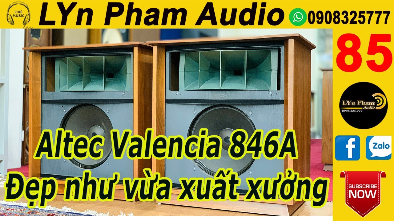 Loa Altec Valencia 846A Đẹp như vừa xuất xưởng LH : 0908325777