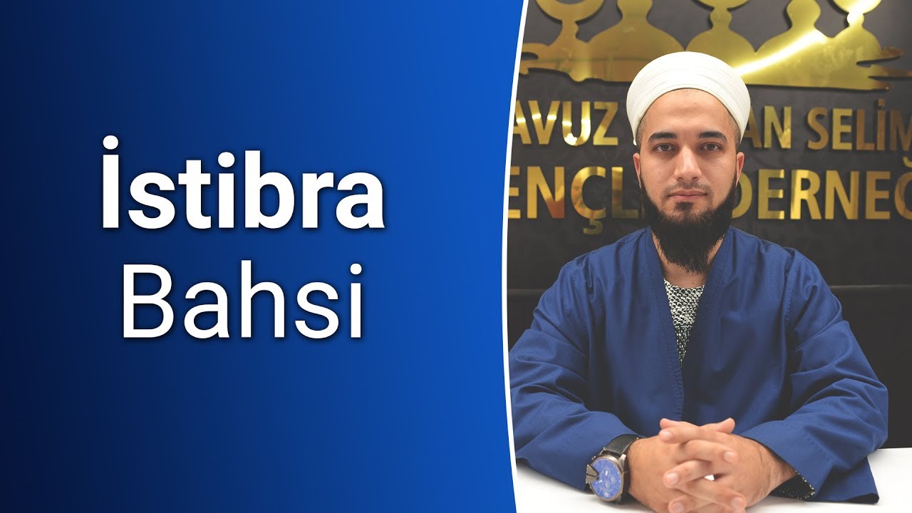 Cüneyt Avcıkaya Hoca | İstibra Bahsi | İlmihal Dersleri