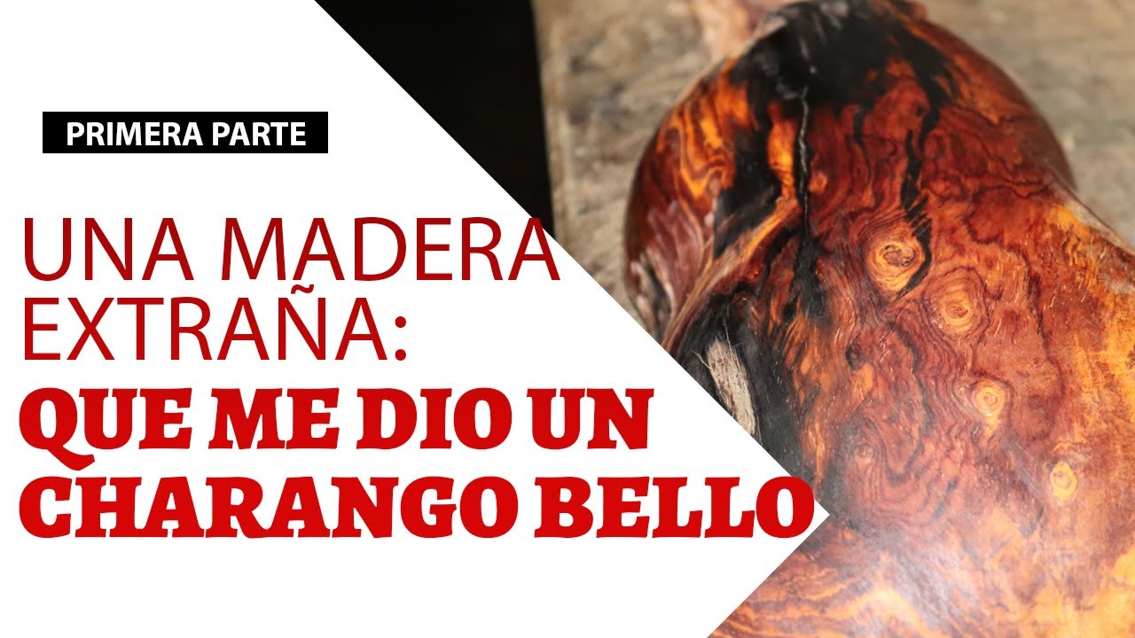 UNA MADERA EXTRAÑA EN MALAS CONDICIONES, ME DIO EL MEJOR CHARANGO DEL MUNDO.
