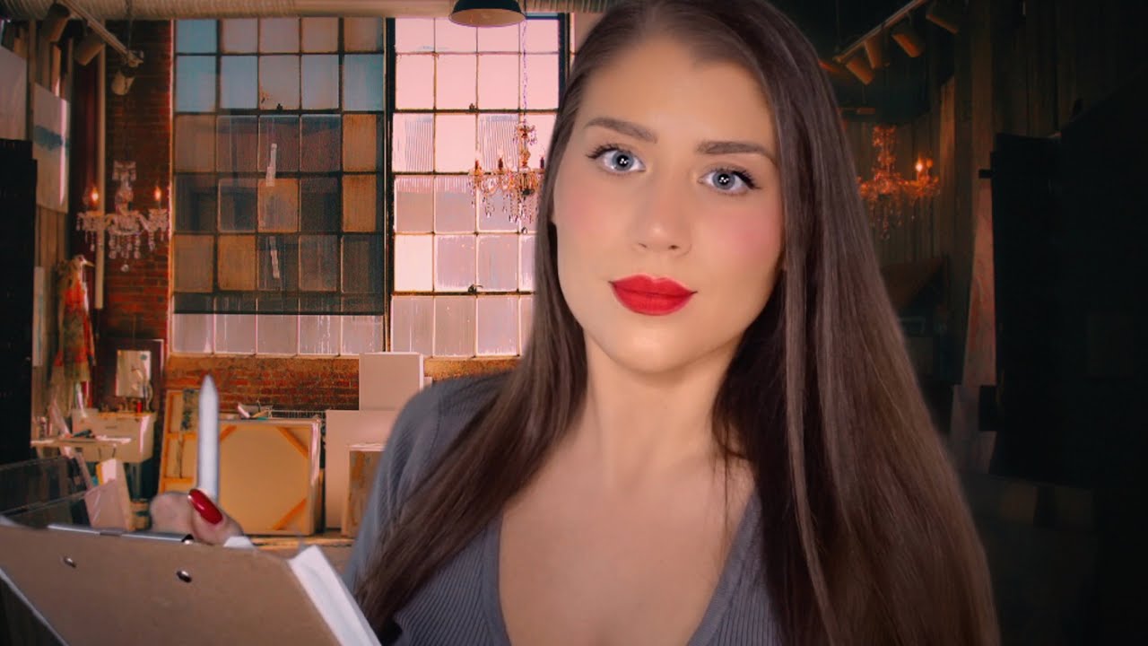 ASMR | Drawing Each Other For Class 🇮🇹 (Italian Accent)