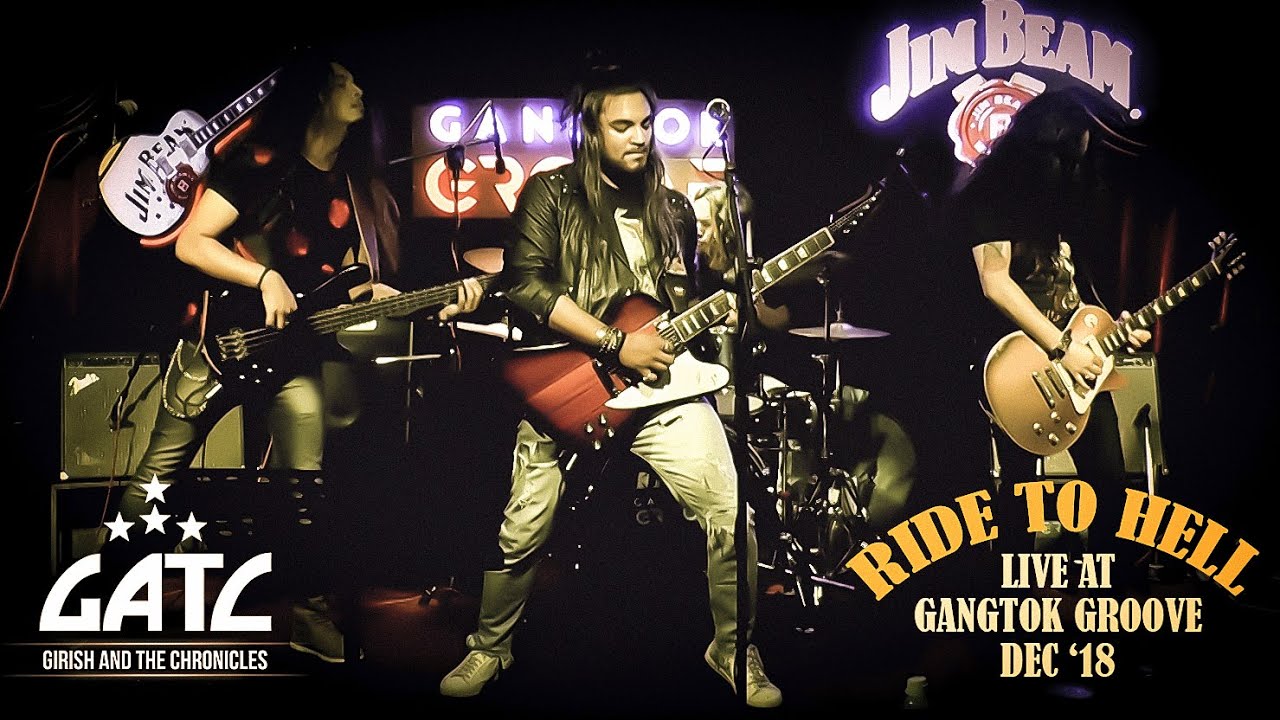 GATC - Ride To Hell Live at Gangtok Groove Part I (Ride To Hell, Dec '18) #girishandthechronicles