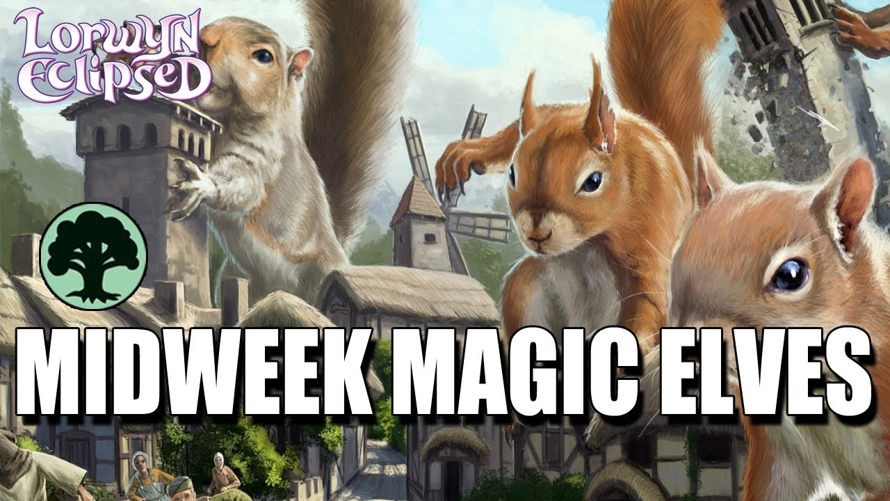 Midweek Magic Mono Green Elves 🌳🌳🌳 // ECL Standard // Magic: the Gathering Arena
