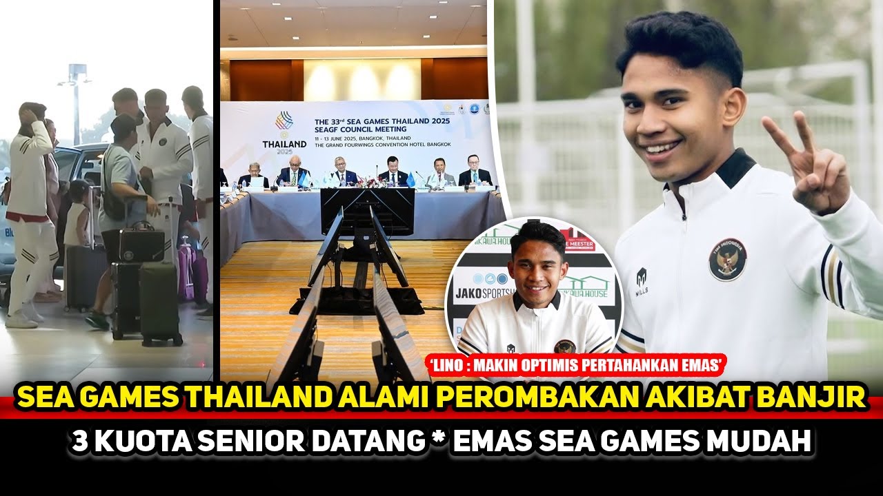 SEA GAMES DIROMBAK BESAR-BESARAN! Thailand permulus Timnas U22 pertahankan emas~Lino yakin
