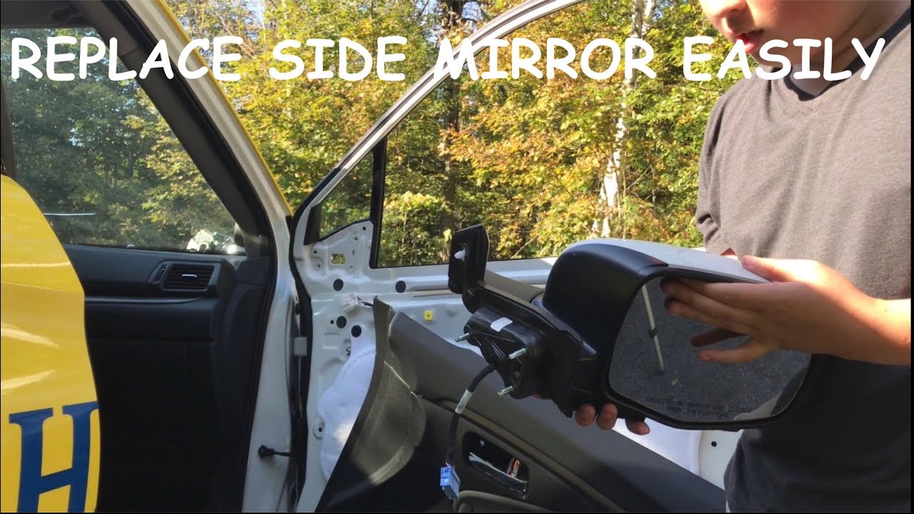 How to remove and replace a side Mirror (2017 Honda Ridgeline) (DM garage)