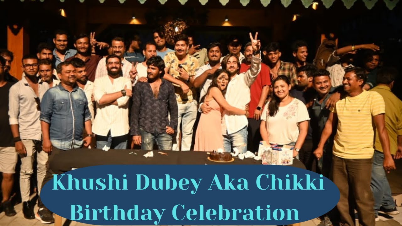 Khushi Dubey Aka Chikki Celebrate Her Birthday With Aashiqana 3 Cast and Crew | Aashiqana 3