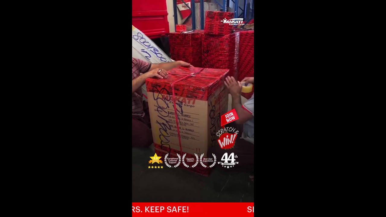 🚢 Makati Express Cargo: Balikbayan Boxes Ready to Sail from UAE to the Philippines! 📦✨