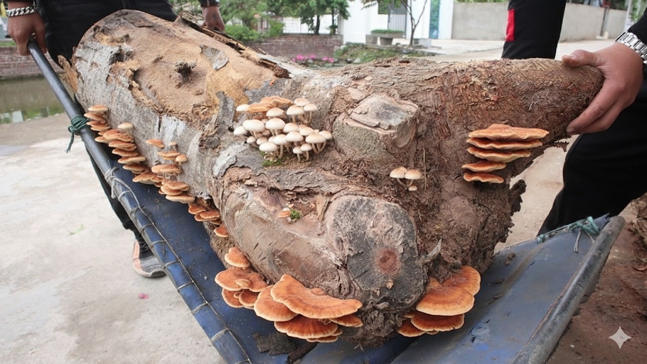 It's Beyond Imagination Why? Transform Unsightly Centuries-Old Tree Stump Into High-Value Furniture.