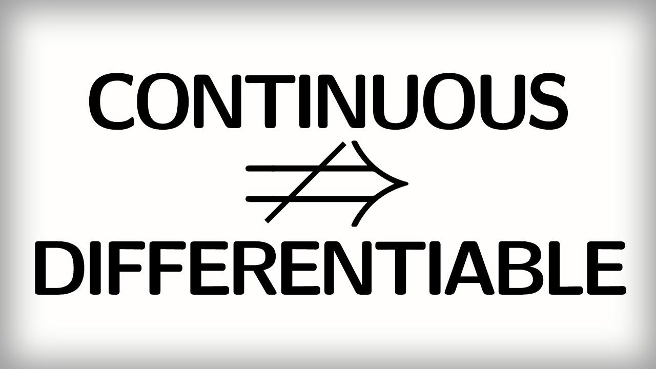 3.9 Continuous but not differentiable functions