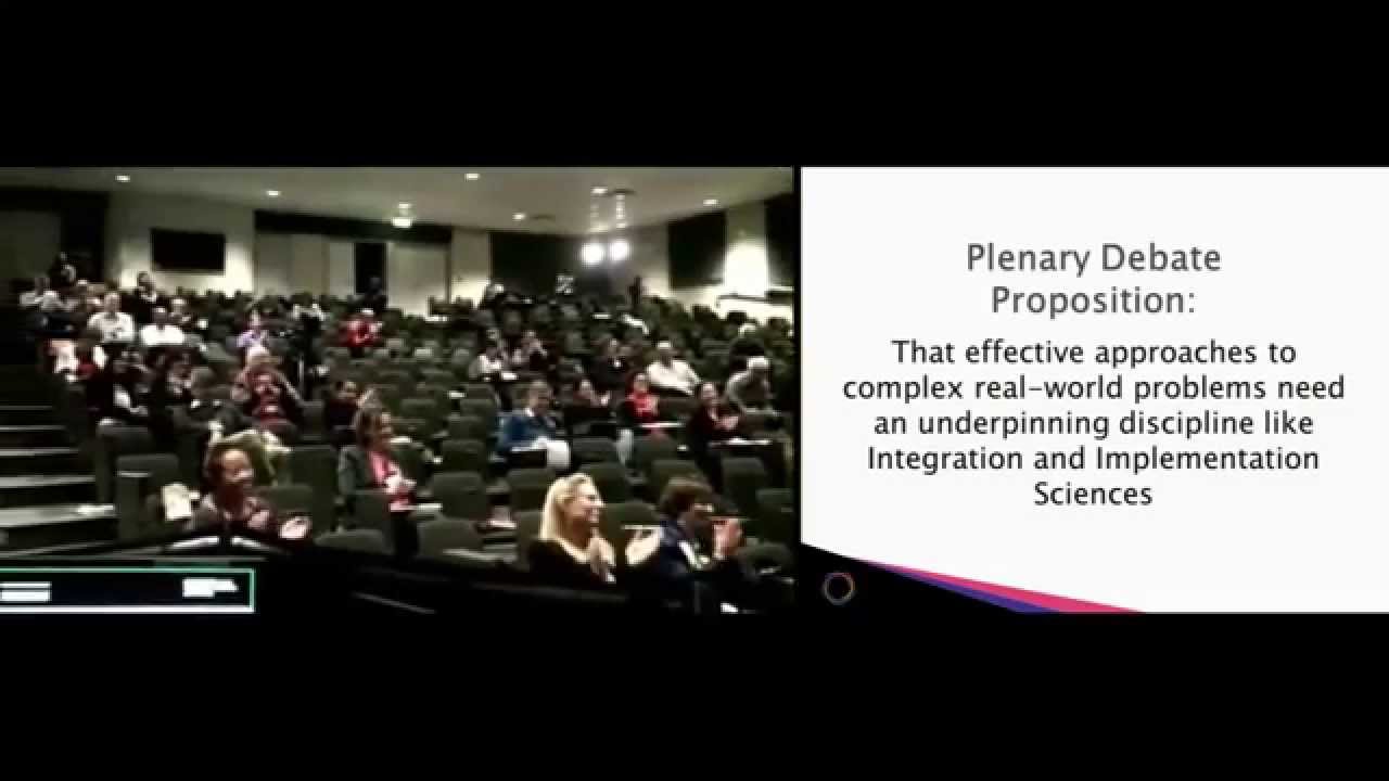 Debate: Do We Need an Integration and Implementation Sciences Discipline?