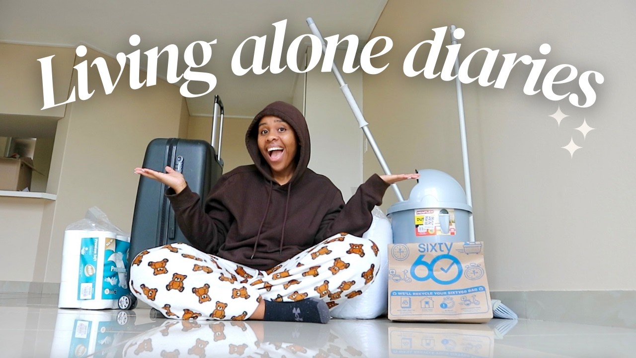 MOVING VLOG 🏡 New Apartment Tour, Haul & Cleaning Day!| Living Alone Diaries