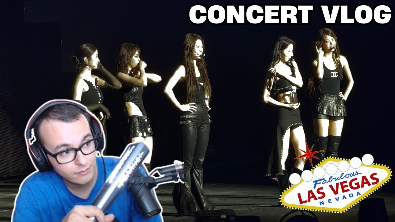 LE SSERAFIM: EASY, CRAZY, HOT WORLD TOUR (Las Vegas, NV) CONCERT VLOG l Big Body & Bok